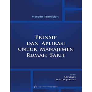 Prinsip dan Aplikasi untuk Manajemen Rumah Sakit