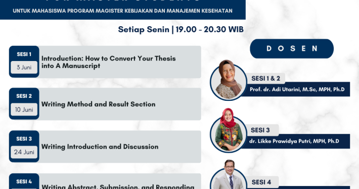 Writing A Journal Article for Master Students