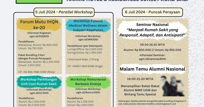 Perayaan 30 Tahun MMR UGM