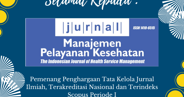 Pemberitahuan Pemenang Penghargaan Tata Kelola Jurnal Ilmiah   Terakreditasi Nasional dan Terindeks Scopus Periode I