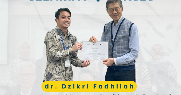 dr. Dzikri Fadhilah Presentasikan Model Layanan Kesehatan di Policy Course on Health System Transformation 2024