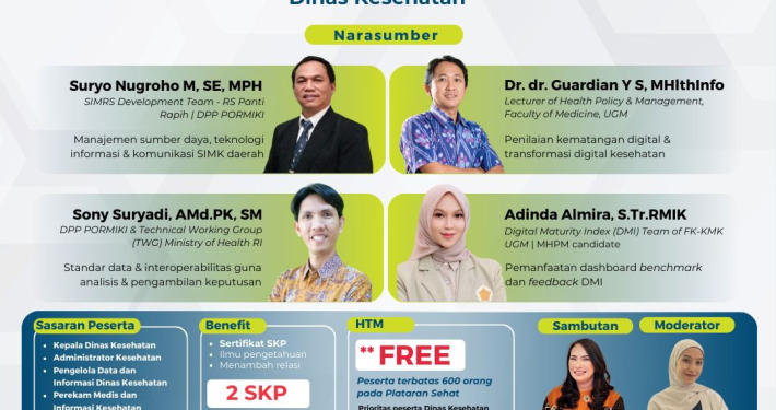 Reportase   “Penggunaan dan Pemanfaatan Penilaian Kematangan Digital (DMI) pada Dinas Kesehatan”